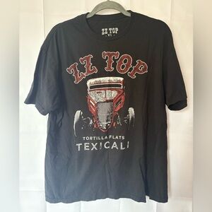 ZZ Top Short Sleeve Concert Tee Shirt - Size XL
